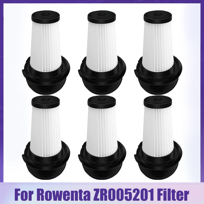 Per Rowenta Zr005201 Rowenta Air Force Light Rh6547Wh / Rh6545Wh / Rh6543Wh Aspirapolvere Accessori Per Filtri Hepa Lavabili