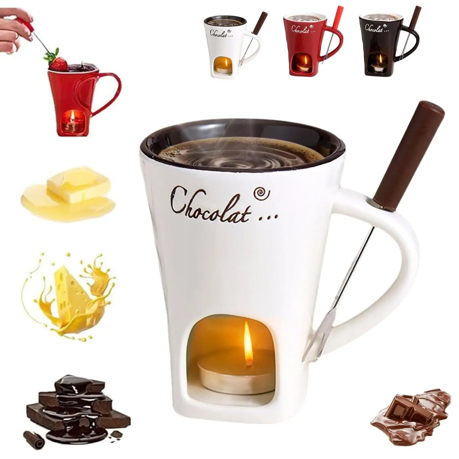 Chocolate Fondue Cup 130ml For Party Date Night