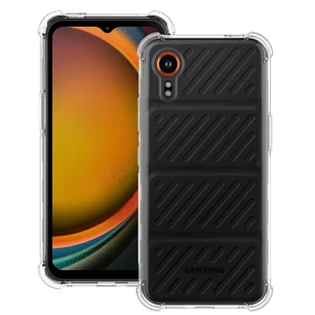 Custodia in TPU antiurto per Samsung Galaxy Xcover 7 Xcover 6 Pro 5 Custodia protettiva Airbag Capa Fundas Coque
