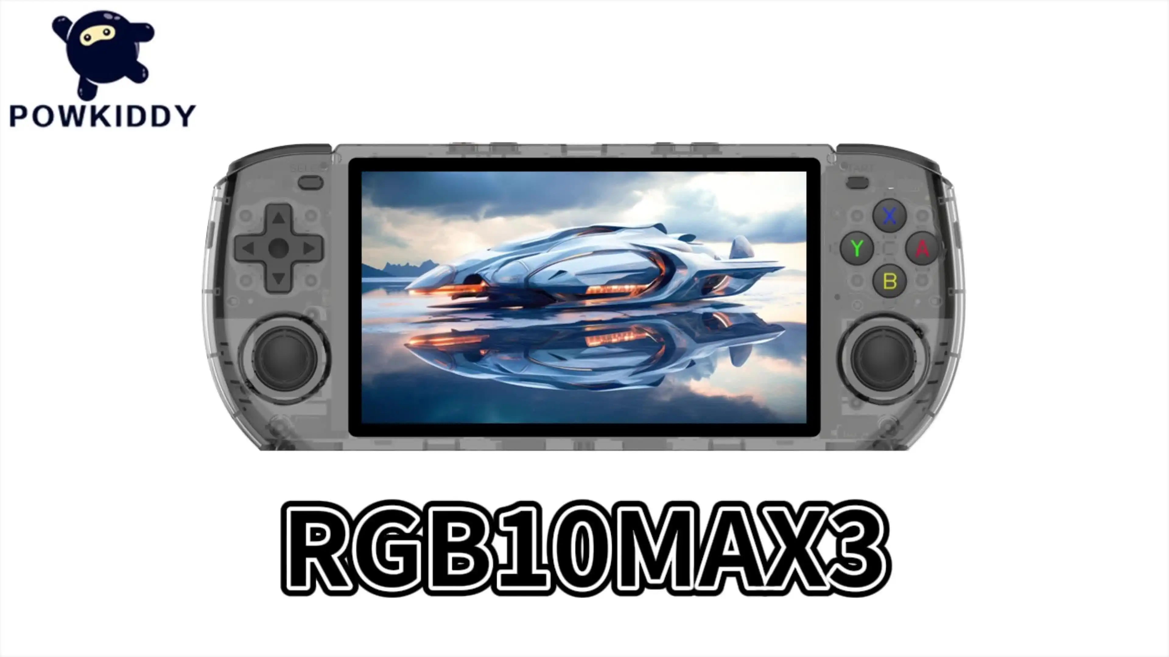 POWKIDDY RGB10 MAX3 Retro Handheld Game Console RK3566 5