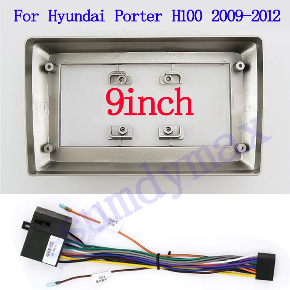 

Автомобильный радиоприемник Fascia Для Hyundai H100 Porter 2009-2012 2din 9 дюймов DVD стерео Рамка адаптер для монтажа пластины приборной панели
