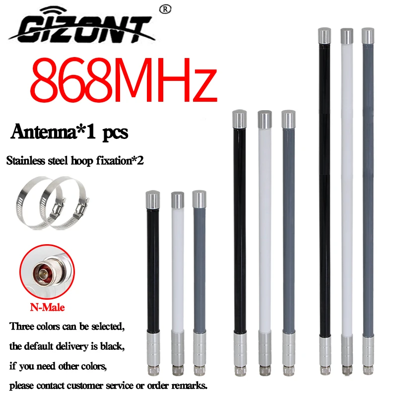 868MHZ LORA FIBERGLAS-ANTENNE magnetisch für Helium-Hotspot Nebra