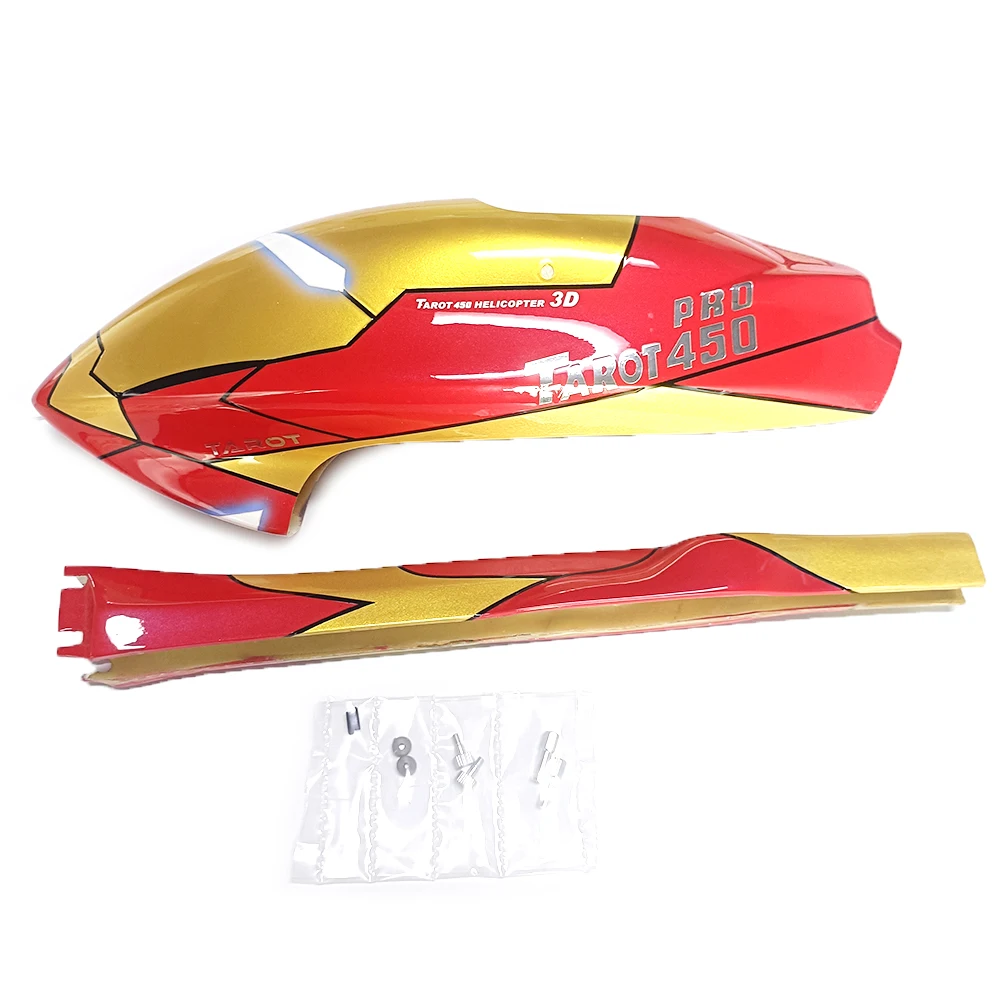 Tettuccio Originale In Fibra Di Vetro Tarot 450 Per Align Trex 450 Pro Dfc Helicopter