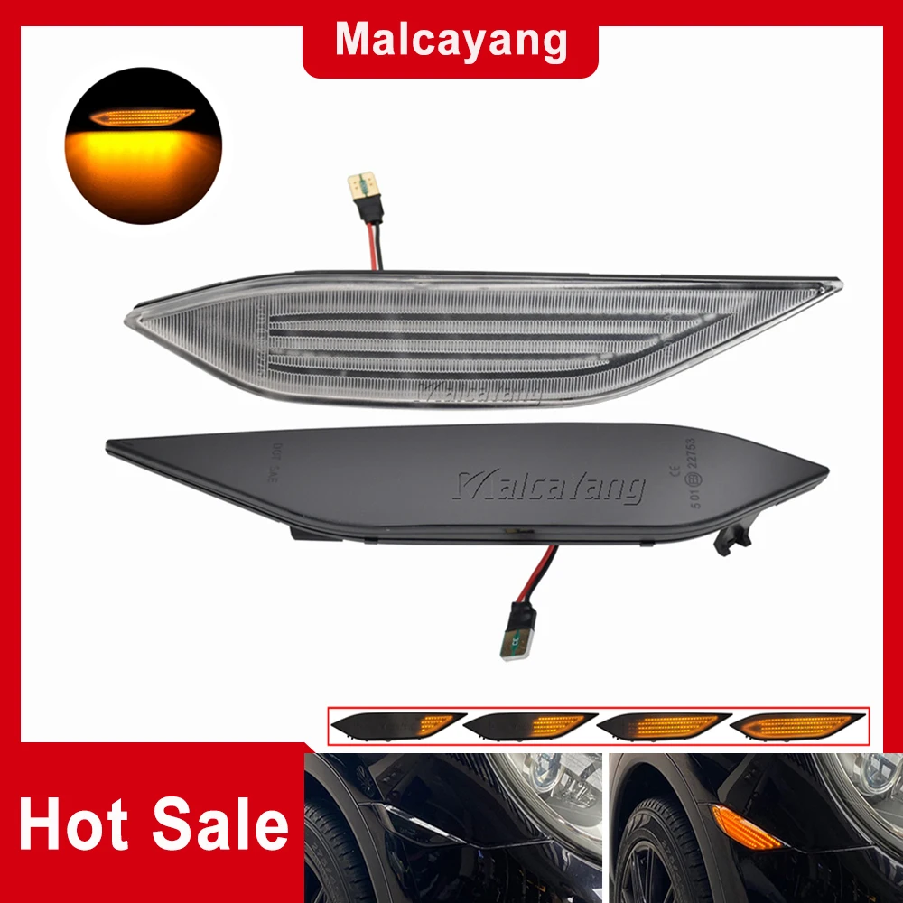 

Светодиодный, боковой, габаритный фонарь указатели поворота для Porsche Cayenne 958 2011 2012 2013 2014, автомобильные аксессуары