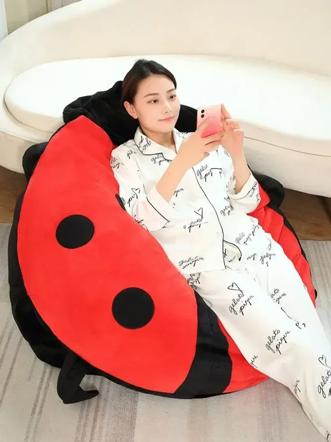 

Creative Beetle Plush Toys Huge Size Ladybug Clothes Soft Stuffed Animal Cosplay Insect Shell Pillow Cushion Kids Christmas Gift