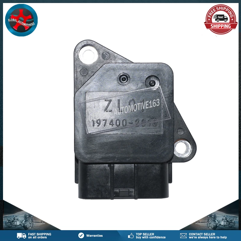 Mass Air Flow Meter Sensor 197400-2010 1974002010 For Mazda 3 Mazda 5 Mazda 6 Mazda Mx-5 Miata Mazda Protege Mazda Rx-8