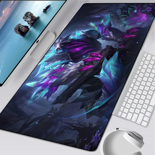 League of Legends Rek'Sai Large Gaming Mouse Pad Computer Mousepad PC Gamer  Mouse Mat Laptop Mouse Carpet Keyboard Mat Desk Pad - AliExpress