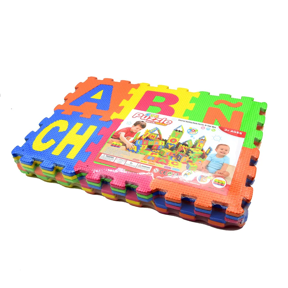 EVA Mat Foam Puzzle Mats Baby Play Kids Alphabet Number Abc Tiles Toddlers Soft Babies Interlocking Puzzle Toys Educational 5