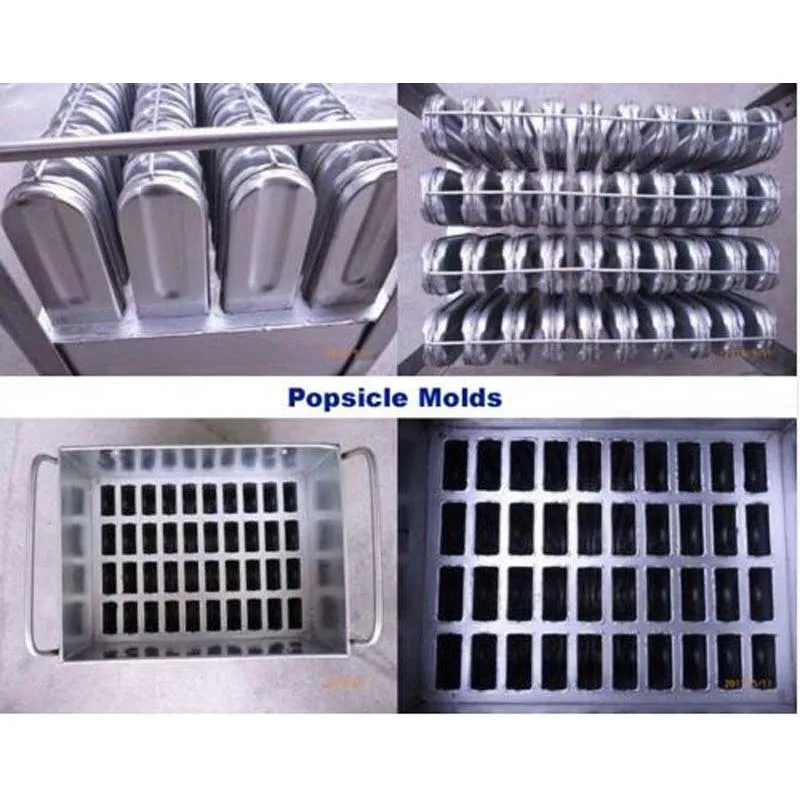 40 Pcs Mold Electric Ice Cream Maker Machine W/ Compressor Fridge Popsicle Machine Stainless Steel Yogurt Milk Commercial 4