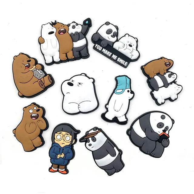 추천제품 귀여운 곰으로 장식해보세요! 곰 컬렉션 신발 참 DIY 신발 장식 액세서리 소개