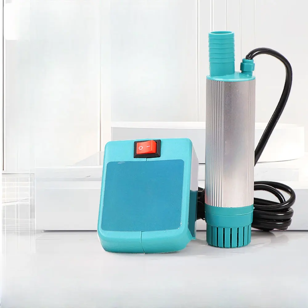 Kompakte 24 V kabellose elektrische Wasserpumpe für Dieselölübertragung mit 40 bis 60 l Min. Durchfluss, kompatibel mit MT-Lithiumbatterie