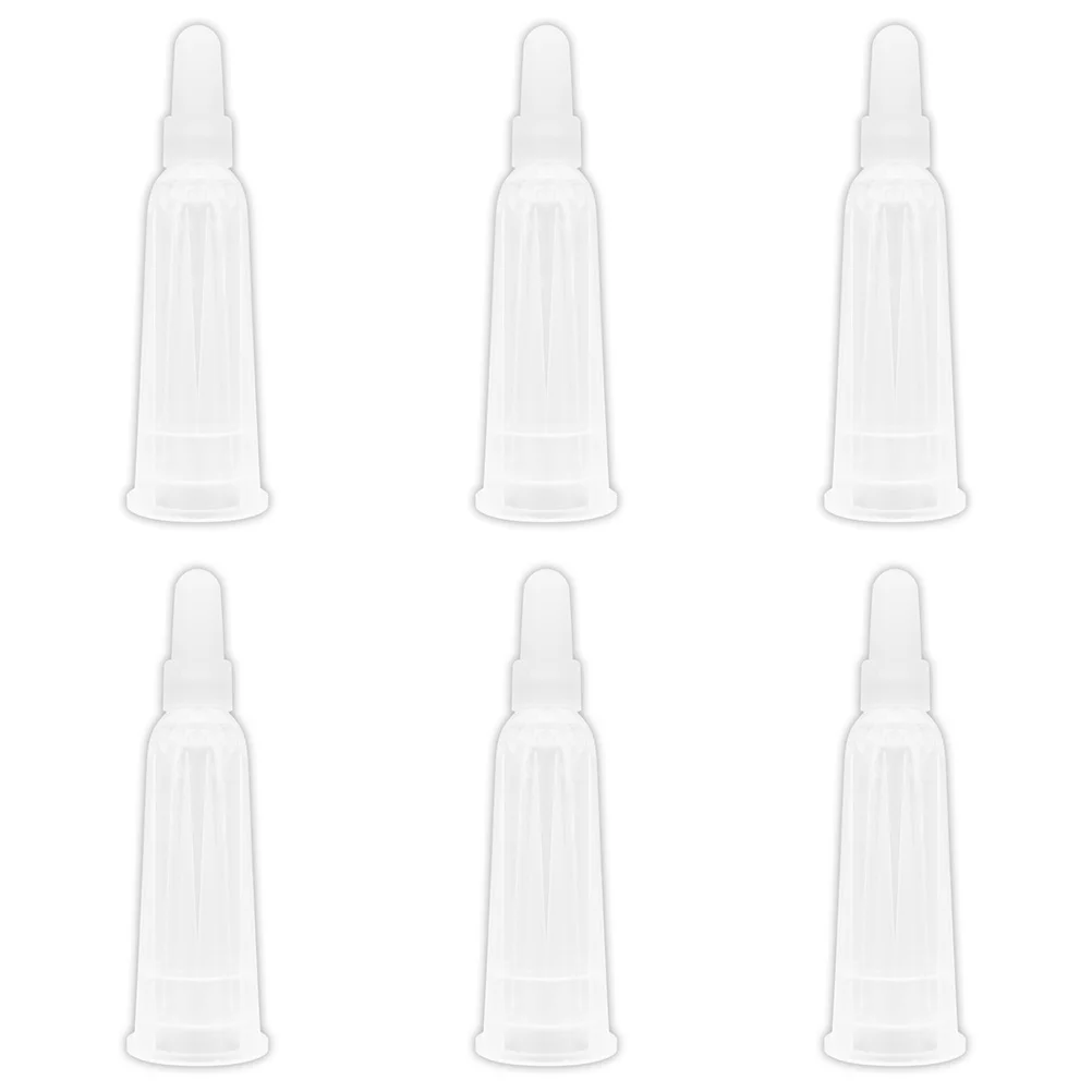 

6 Pcs Ampoule Opener Liquids Dispensing Tip Caps Bottle Ampule Bottles Applicator Tips Accessories Replacement Shunt