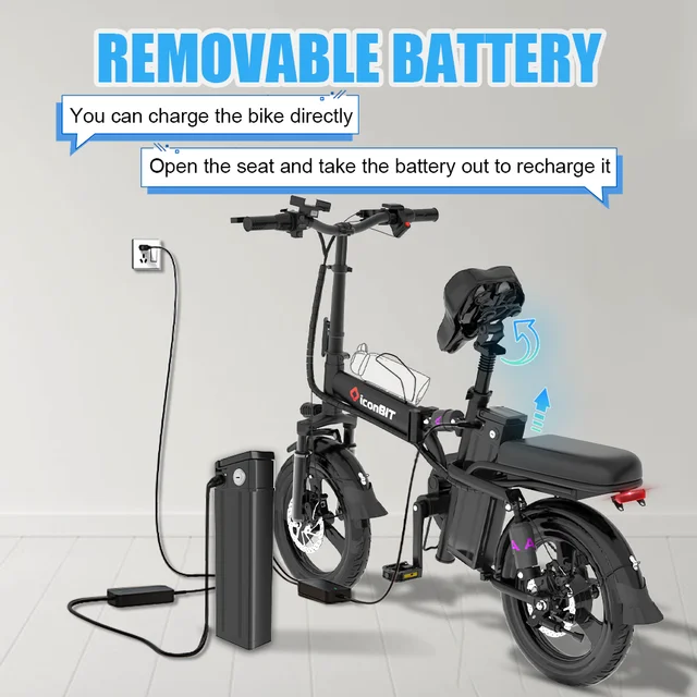 DEEPOWER Mini Ebike: A Revolutionary Urban Mobility Solution 5 DEEPOWER Mini Foldable Ebike: A Compact and Powerful Urban Mobility Solution