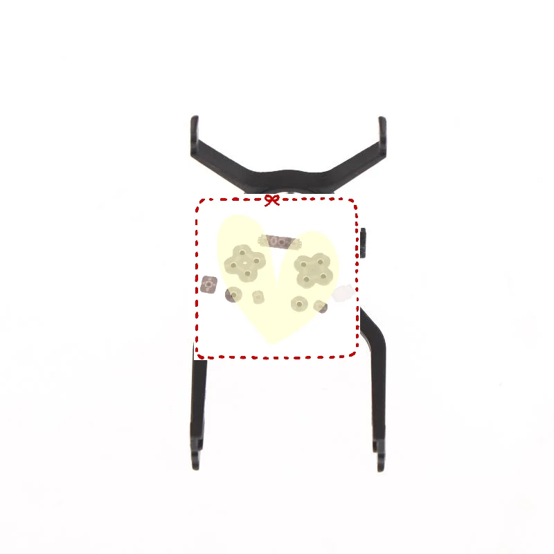 Support anti-vibration pour nacelle drone Mini 2/SE, amortisseur de bras de nacelle en caoutchouc noir.