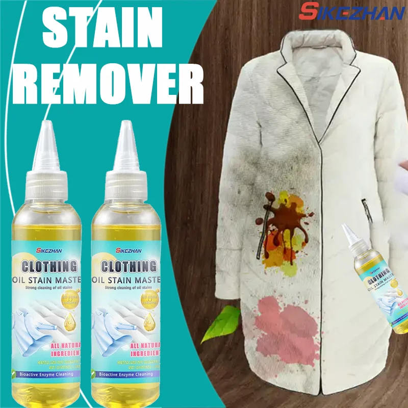 120ml Stain Remover detergent Portable Stain Treater For Laundry Fabric Oil Remover Travel Size Clothing Clothes