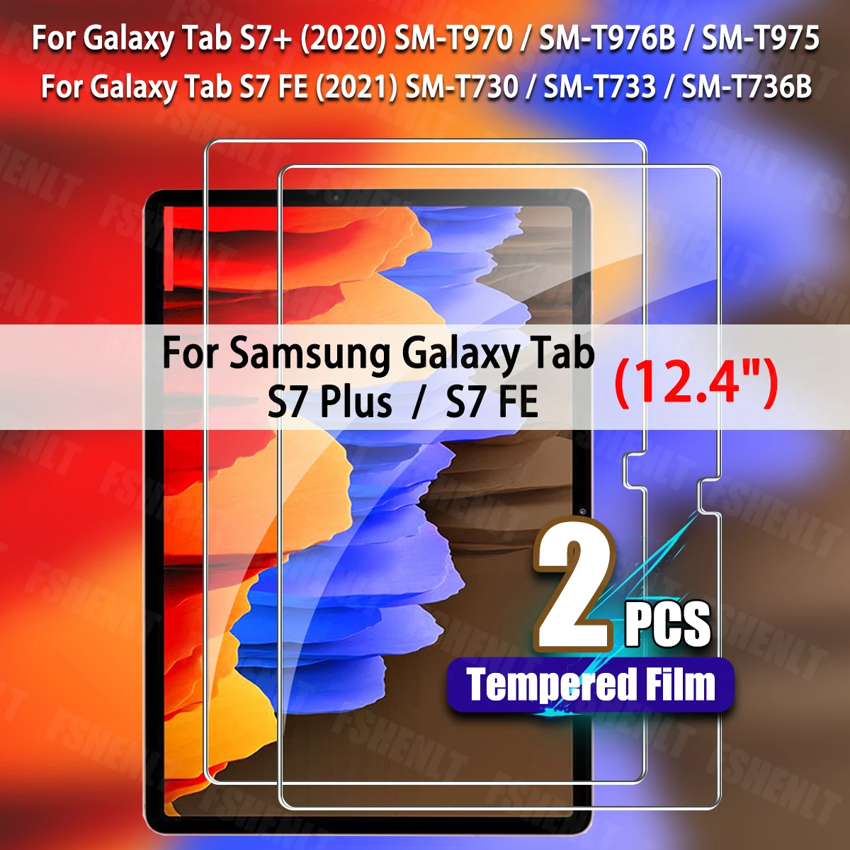 Premium 2-Pack Tempered Glass Screen Protectors