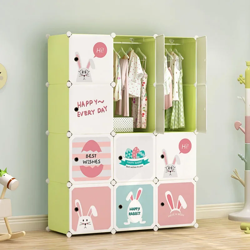 Space Saving Mini Closet Cheap Portable Exterior Garden Modular Minimalist Modern Open Wardrobe Placard Ropero Trendy Furniture 5