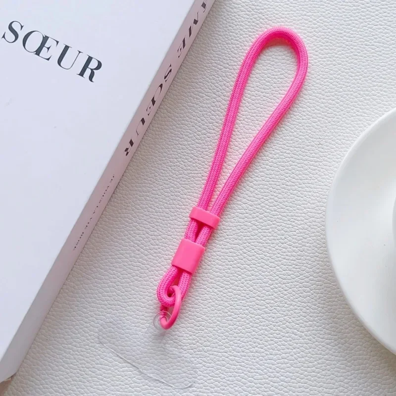 Universal Adjustable Mobile Phone Lanyard with Self-locking Anti-drop Design - Durable Polyester Wrist Strap