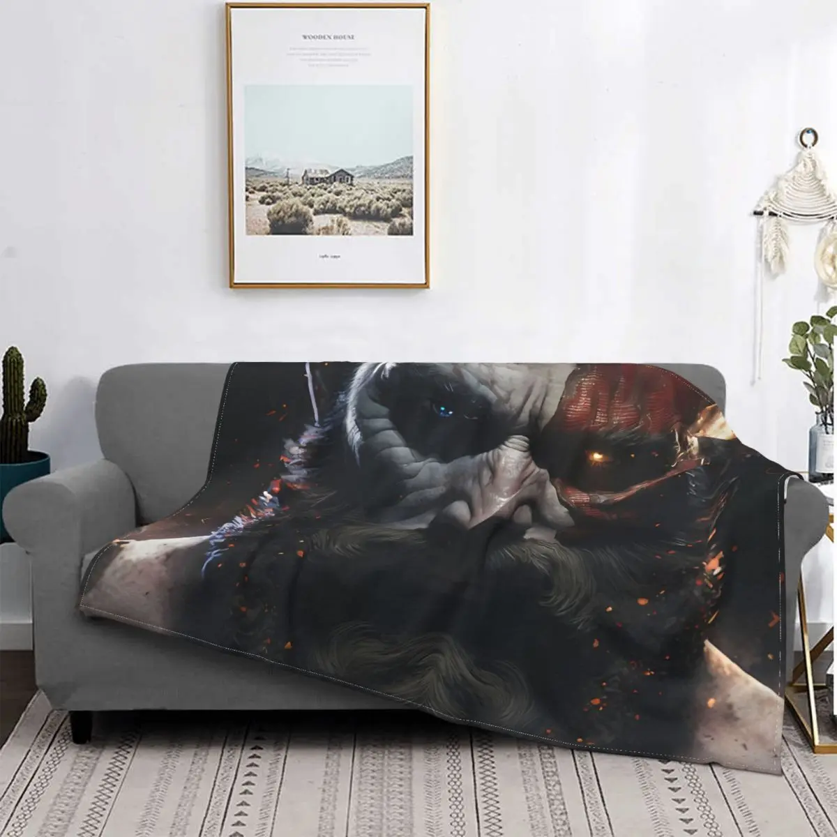 God Of War Ragnarok Coperta Da Gioco Peluche God Of War Ragnarok Coperte Da Tiro Dal Design Professionale Per La Casa Biancheria Da Letto All'Aperto