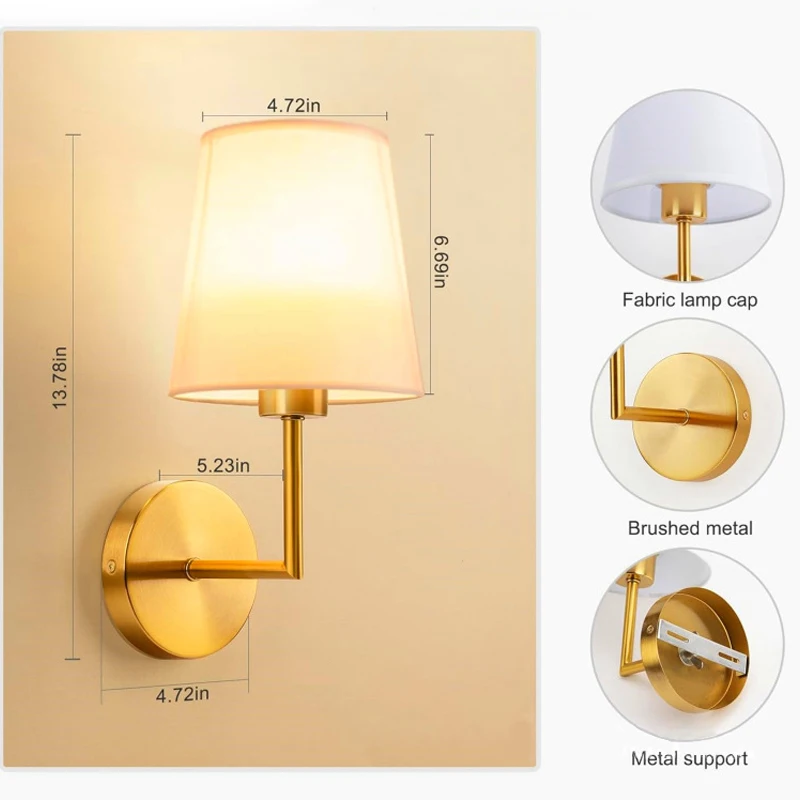 مصباح حائط LED شمالي قابل لإعادة الشحن بتقنية RGB،...