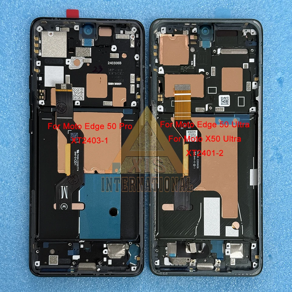 Schermo LCD Touch Screen Originale Per Motorola Edge 50, Pro, Fusion, X50 Ultra, S50 Neo
