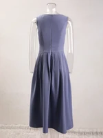 فستان سهرة نسائي منقسم للغاية ، بدون أكمام ، مرقع ، خصر بسحاب ، فساتين أنيقة ، موضة الربيع ، جديد ، 13DB5003 ، 1