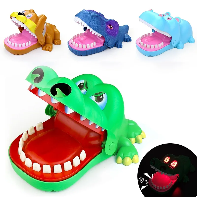 

New Online Red Toys Bite People By Teeth, Bite Fingers, Sharks, Crocodiles, Trick Parties, Decompression Toys fidget Toys