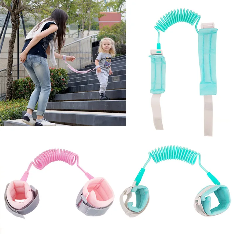 Anti Verloren Pols Link Peuter Leash Veiligheid Harnas Voor Baby Kid Band Touw Outdoor Wandelen Hand Riem Anti-verloren harnassen & Leashe