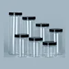 Clear Sealed Can With Lid Plastic Empty Packing Bottle Circular Storage Bucket Biscuit Jar Food Grade Sealed Cans Tank Container 4