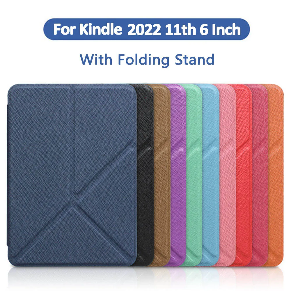 Estojo Dobrável para Kindle Novo 11ª Geração C2v2l3 Capa Protetora Magnética Bolsa Flip E-book Funda 2023