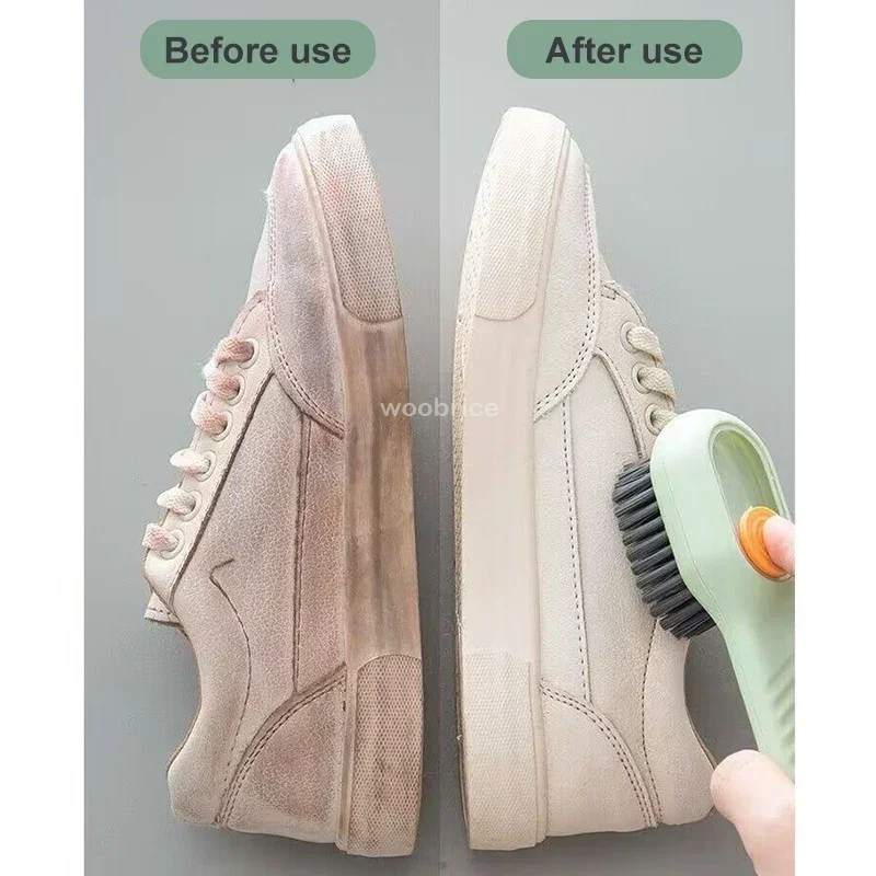 Shoe Brush Cleaner Brush for Cleaning Shoes for Slippers Sneakers Rubber Soft-bristled Liquid Shoe Cleaning Brush Clothing Brush 5