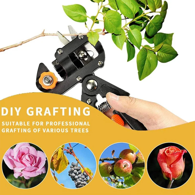Garden Tools Professional Farming Pruning Shears Grafting Scissor Fruit Tree Vaccination Secateurs Cutting Knife 5