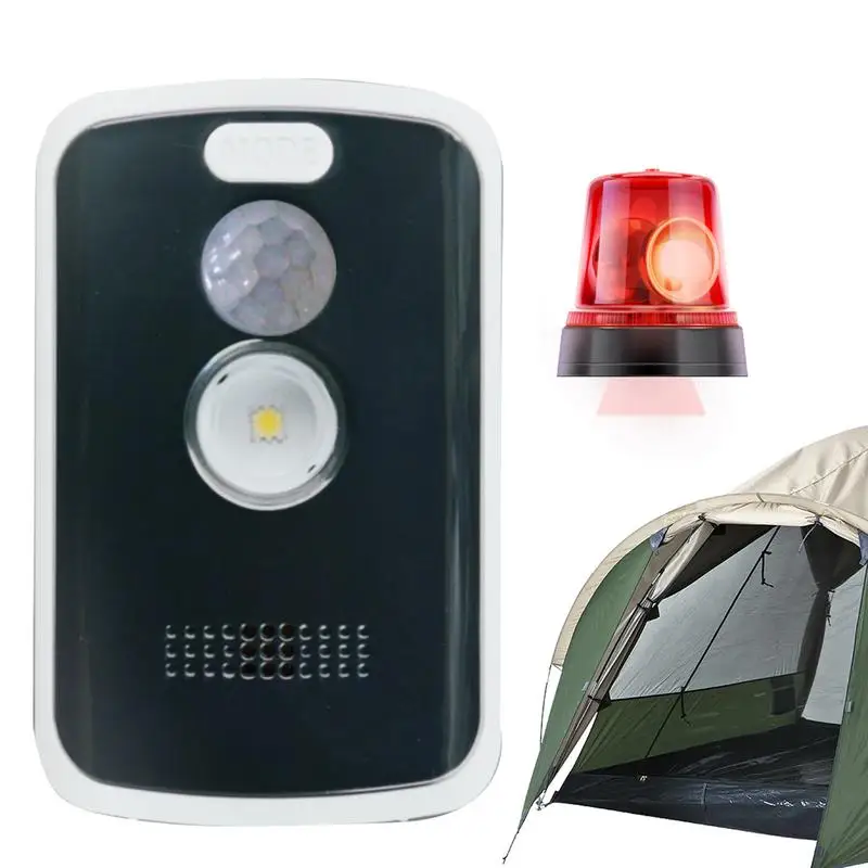 portable Camp Safe Perimeter Alarm 125Db High-Volume Trip Alarm With Motion Sensor Security With Multiple Modes Anti Theft Alert