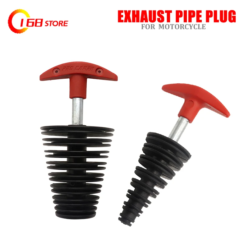 

Exhaust Muffler Wash Plug Waterproof Fit Motorcycle Pit Dirt Bike Enduro ATV Quad CR KX YZ CRF YZF RMZ KXF DRZ 250 450