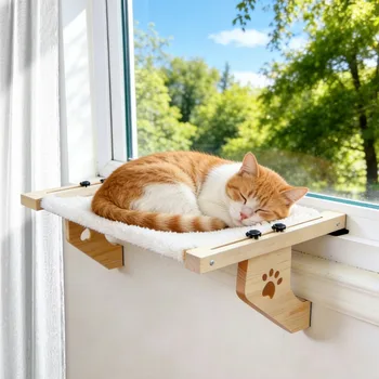 Wooden Frame Window Hammock 1