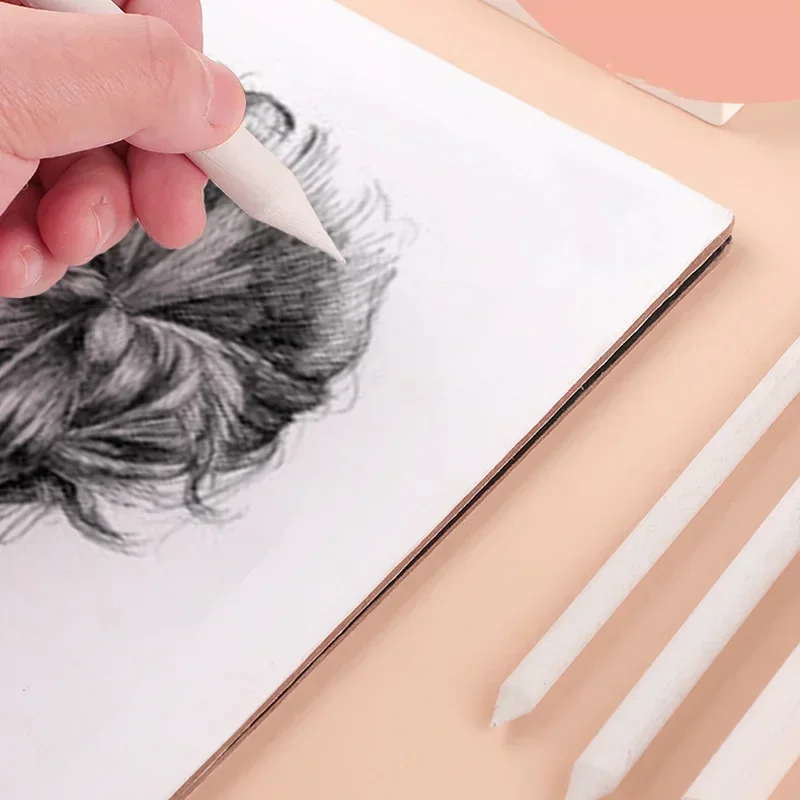 3/6Pcs Profession Sketch Paper Eraser Pens Art Tool Blending Stumps Paper Pens for Painting and Sketch Drawing Smearing Pen sketch eraser pen