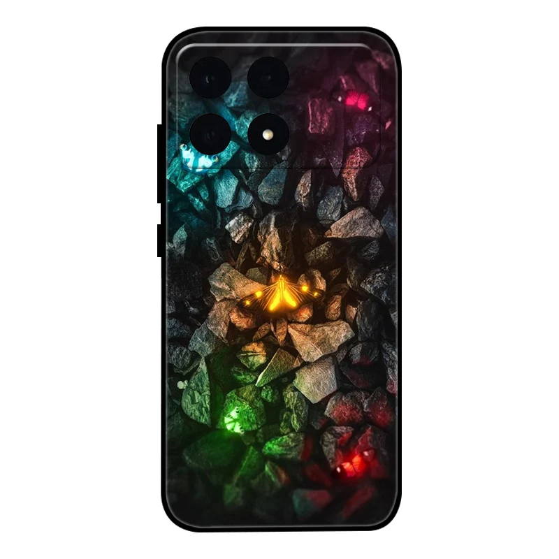 Cute Cartoon Soft Silicone Shockproof Back Case - Enhanced Protection in TPU
