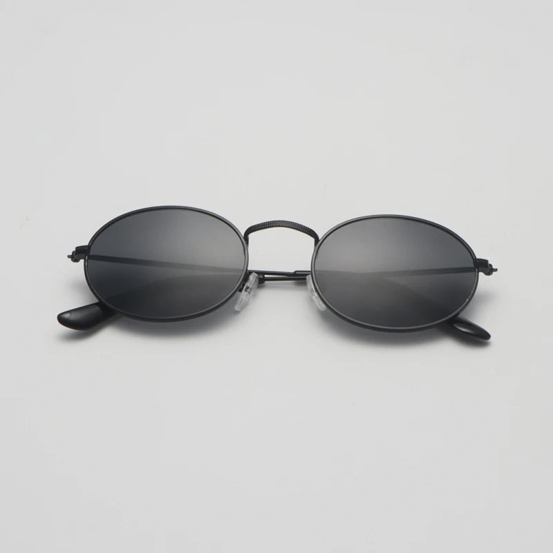 Retro Round Sunglasses Woman Vintage Brand Designer Sun Glasses Female Fashion Oval Style Small Frame Gradient Oculos De_voghion.com