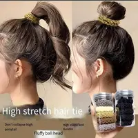 HairTies,High Elasticity Durable Hair Scrunchies - Seamless, Thick Knit Ponytail Holders in Assorted Colors 6