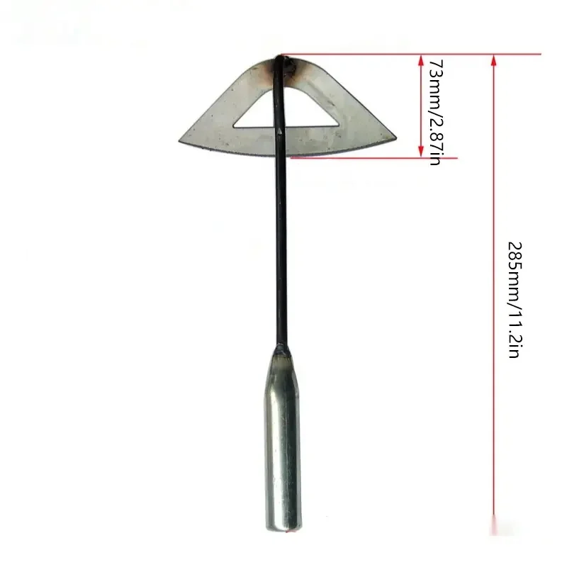 Garden Hoe for Weeding, Hollow Small Hoe, Blade, Vegetable Garden Handheld Weeder 3