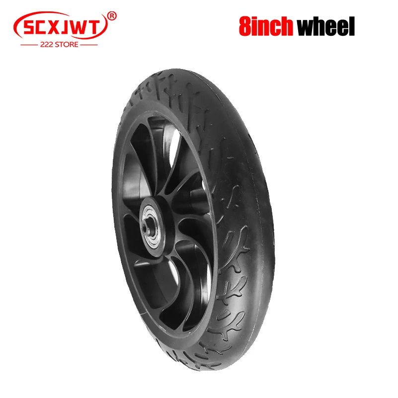 

8 Inch Replacement Rear Wheel for Kugoo S1 S2 S3 Electric Scooter Hub and Tires Spare Part Accessories black