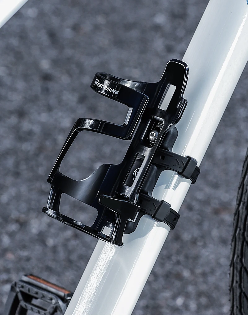 WEST BIKING Fahrrad-Wasserflaschenhalter mit integriertem, geschnalltem Fahrrad-Wasserflaschenhalter, ultraleichtes Fahrradzubehör – Detail 15