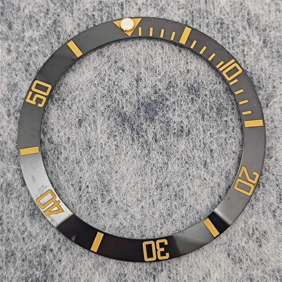 Luminous Ceramic Watch Bezel Insert - Classic 30.5-38mm Design