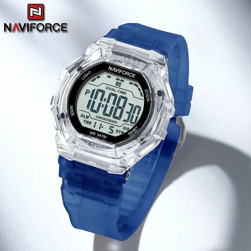 NAVIFORCE Waterproof Multifunction Digital Sports Watch for Men
