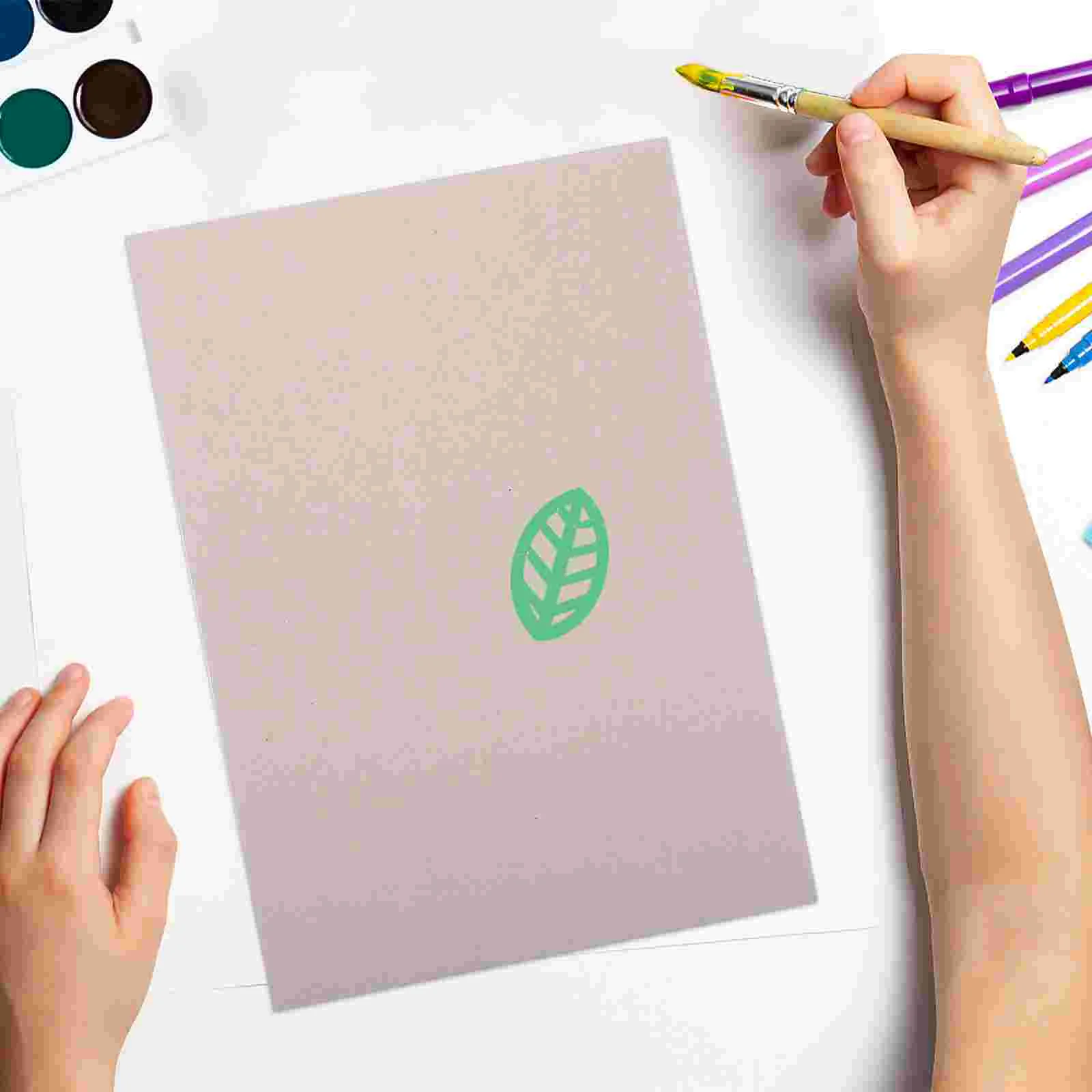 어린이 유치원용 DIY 소재 낙서 그림 판지, 수제 양면 공예 용품, 10 개