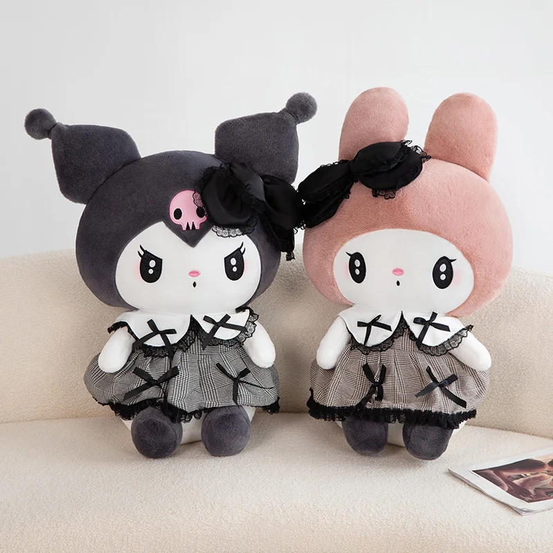 Sanrio Big Size Gothic Style Kuromi My Melody Plush Toy