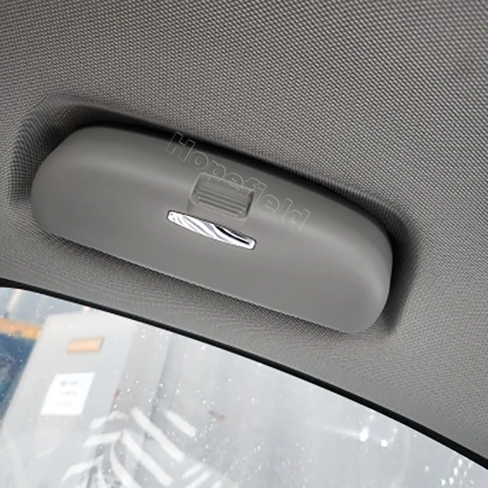 GAFAT Zonnebrilhouder Brillenetui voor Toyot-a C-HR 2016-2023/ RAV4 Yaris Corolla Camry Rise 2020-2023/ Daihatsu Rocky TAFT Tafuto 2020-2023 Brillendozen (zwart