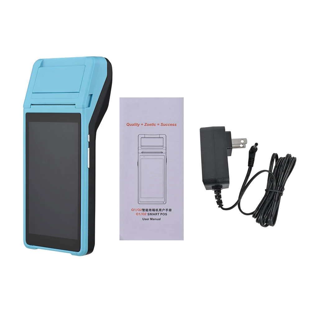 Handheld PDA Printer Smart POS Terminal Wireless Portable Printers Intelligent Payment Terminal Function BT/ WiFi/ USB OTG/ 3G