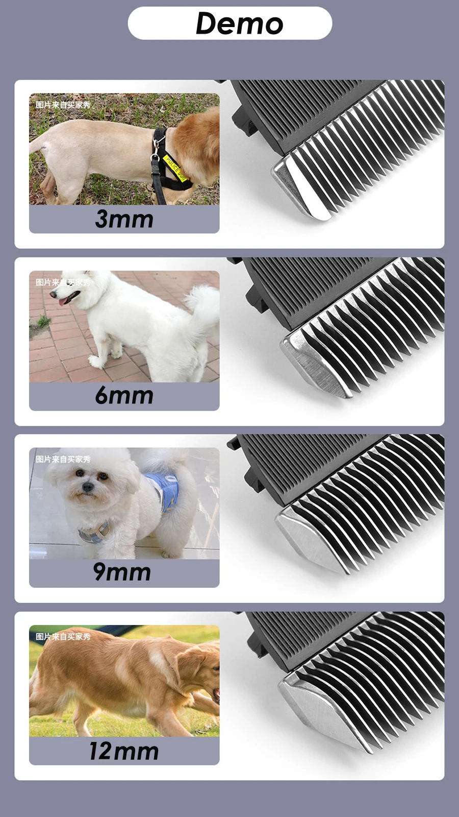 Pet Clipper CP-9700 LCD Dog Hair Trimmer Grooming Machine Cat Shaver Electric Mower 7000RPM hair trimmer pet clipper dog hair trimmer pet hair trimmer dog clipper