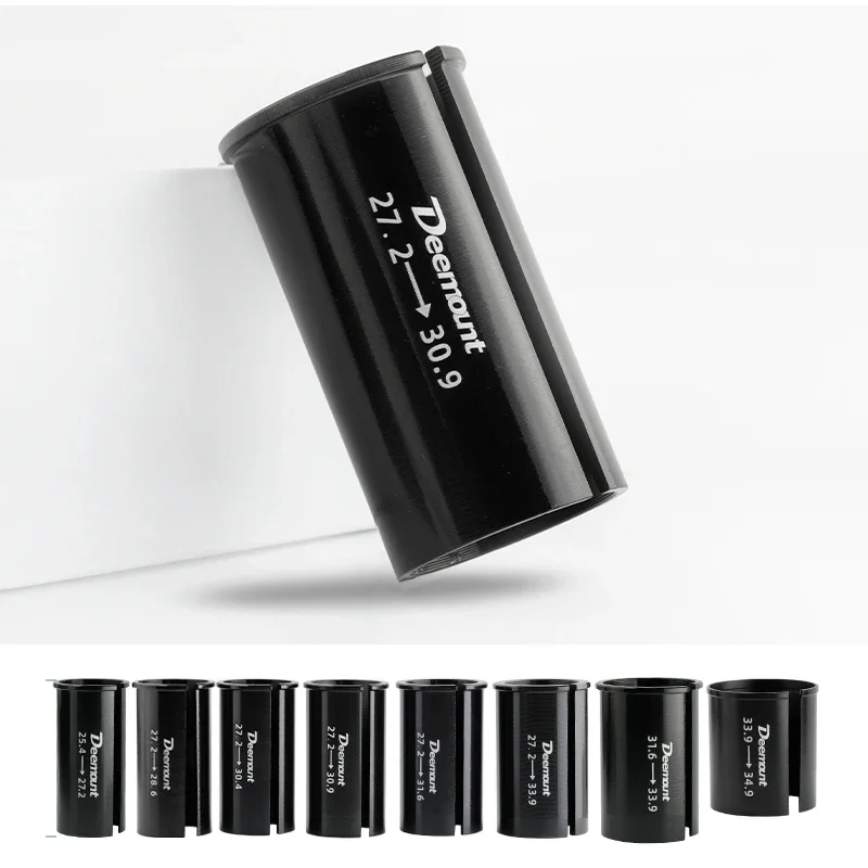 LT Easiyl Bike Seatpost Reducing Sleeve 2-Pack - 28.6mm To 25.4mm Aluminum Adapter